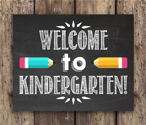 welcome to kindergarten 